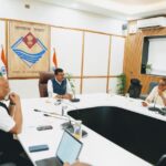 मुख्य सचिव आनन्द बर्द्धन की अध्यक्षता में सचिवालय में नाबार्ड की उच्च स्तरीय समिति की बैठक   
