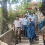 कुम्भ मेला-2027: प्रमुख मंदिरों तक पैदल मार्गों एवं फुटपाथों के विकास कार्यों का मेलाधिकारी ने किया निरीक्षण, गुणवत्ता एवं समयबद्धता पर दिया जोर