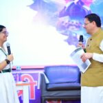 मुख्यमंत्री पुष्कर सिंह धामी ने मेरे सपनों का उत्तराखंड पर विद्यार्थियों से किया संवाद 