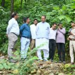 कैबिनेट मंत्री गणेश जोशी ने मसंदावाला में आपदा प्रभावित क्षेत्र का किया निरीक्षण