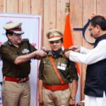मुख्यमंत्री ने उत्तराखण्ड पुलिस के नवीन गौरव चिह्नों का किया अनावरण
