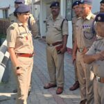 एसएसपी श्वेता चौबे ने थाना चंबा में आकस्मिक निरीक्षण